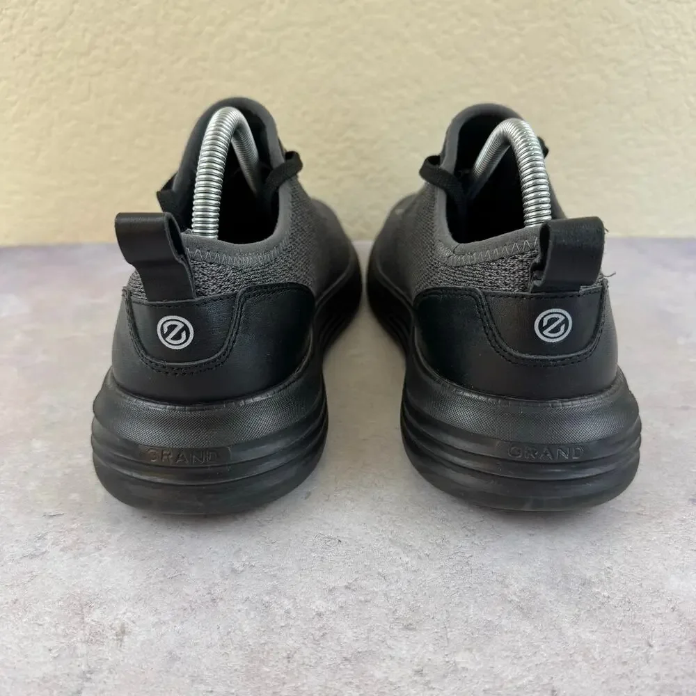 Cole Haan Men's Grandsport Journey Black Knit Sneaker Size 9 C32583